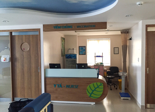 Vietnam Clinic lobby